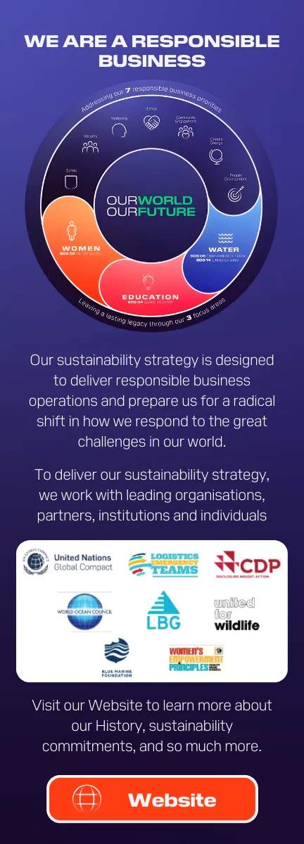 We are a responsible business
